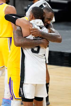 Atlanta Hawks guard Dejounte Murray shared the story behind his workout with Los Angeles Lakers forward LeBron James in Seattle, Washington.